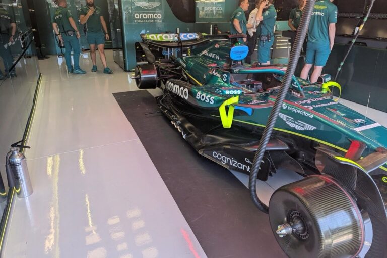 Estos son los cambios en el Aston Martin de Alonso para Silverstone #F1 #FVDigital