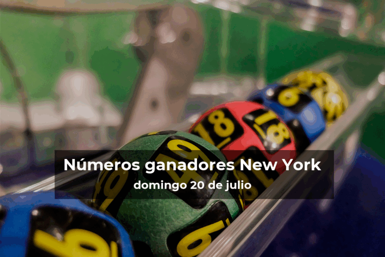 Lotería de Nueva York en vivo: resultados y ganadores del domingo 20 de julio de 2025