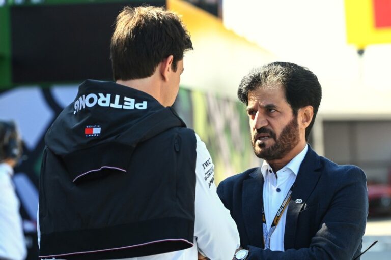 Toto Wolff sorprende con elogios a Ben Sulayem por su firme liderazgo en la FIA #F1 #FVDigital