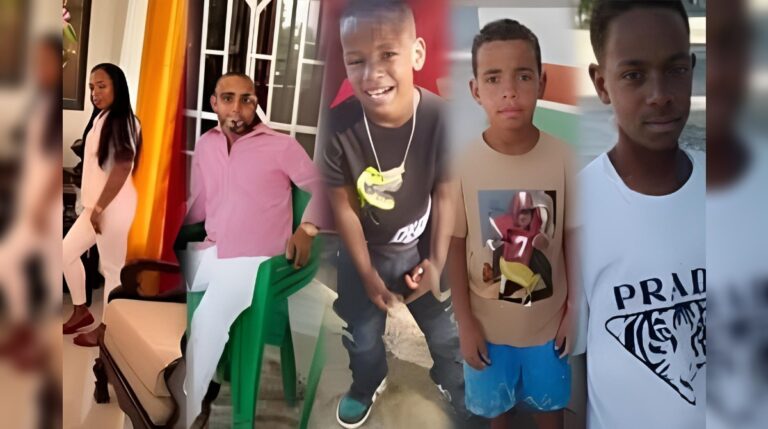 Sepultan a familia que perdió la vida tras incendio en Tamboril #FVDigital #FelixVictorino