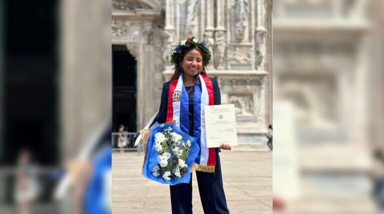 Graduada dominicana culmina Derecho con honores en universidad de Milán #FVDigital #FelixVictorino