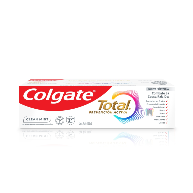 Suspenden venta y retiran pasta dental Colgate Total Clean Mint en RD