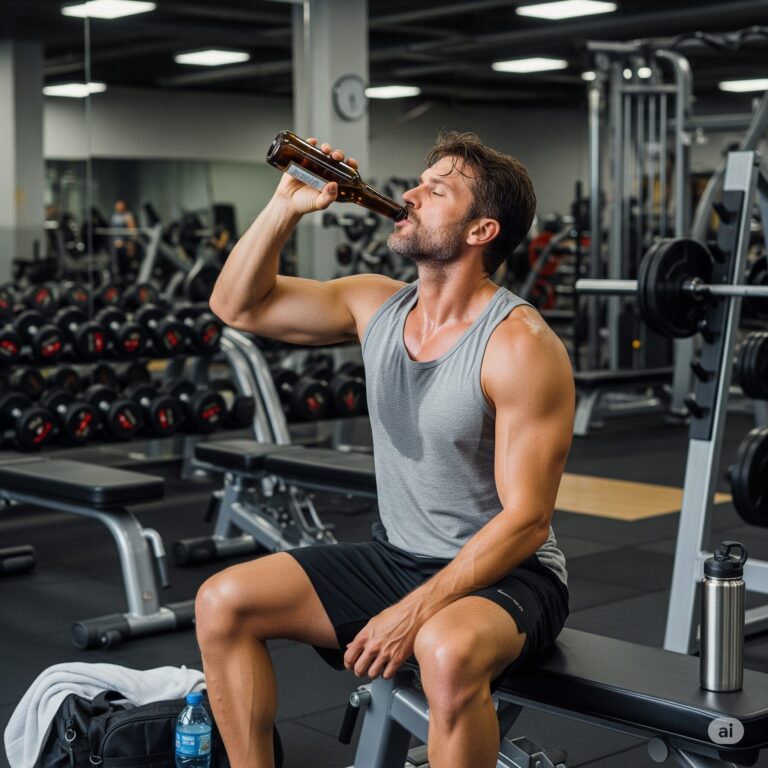 ¡Atención gym lovers! conoce los daños de beber alcohol después de entrenar