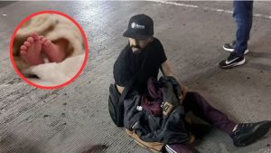 Una mujer dio a luz en plena vía pública #FVDigital