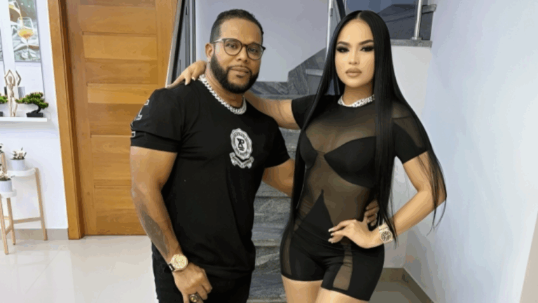 Luis y Jennifer Polonia renuevan votos matrimoniales en La Casa de Alofoke