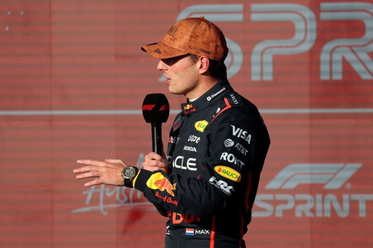 Verstappen espera “una dura sprint” en Austin tras su gran clasificación #F1 #FVDigital