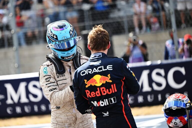 Russell tiene una teoría especial sobre Verstappen y Red Bull en Austin #F1 #FVDigital