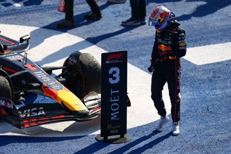 Verstappen no esperaba un podio en México: "Es un resultado muy bueno" #F1 #FVDigital