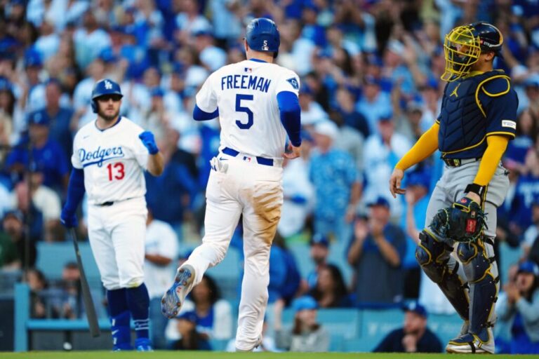 Dodgers quedan a una victoria de regresar a la Serie Mundial tras vencer 3-1 a los Cerveceros #FVDigital