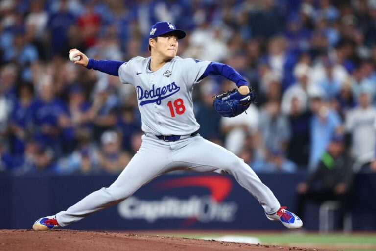 Yamamoto brilla con juego completo y Dodgers empatan la Serie Mundial