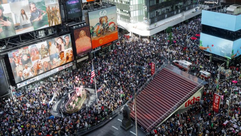 Manifestaciones “No Kings” vuelven a Nueva York