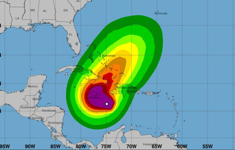 Tormenta tropical Melissa se intensifica y amenaza con convertirse en huracán