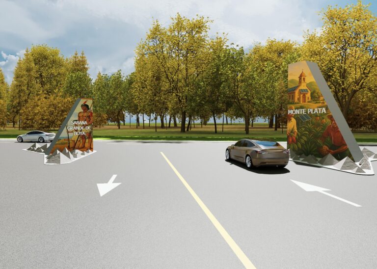 Alcaldía de Monte Plata inicia remozamiento del cruce Boronga