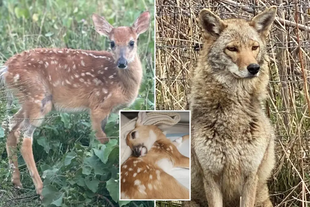 Michigan ordena sacrificar ciervo Peanut y coyote Kota en santuario que se declara libre de eutanasia