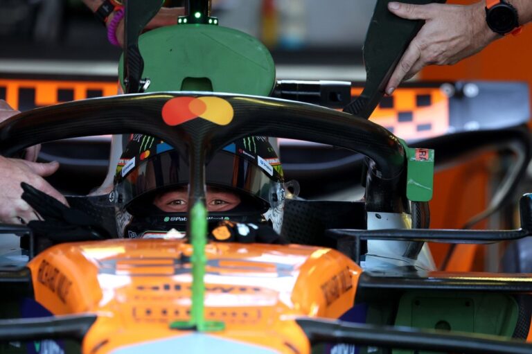 O’Ward enfermó tras la FP1 de México #F1 #FVDigital