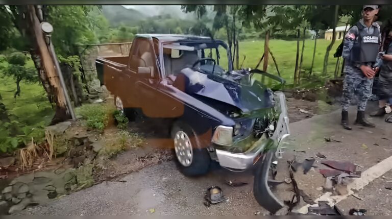Trágico incidente vial en Rincón, La Vega: autoridades investigan causas y responsabilidades