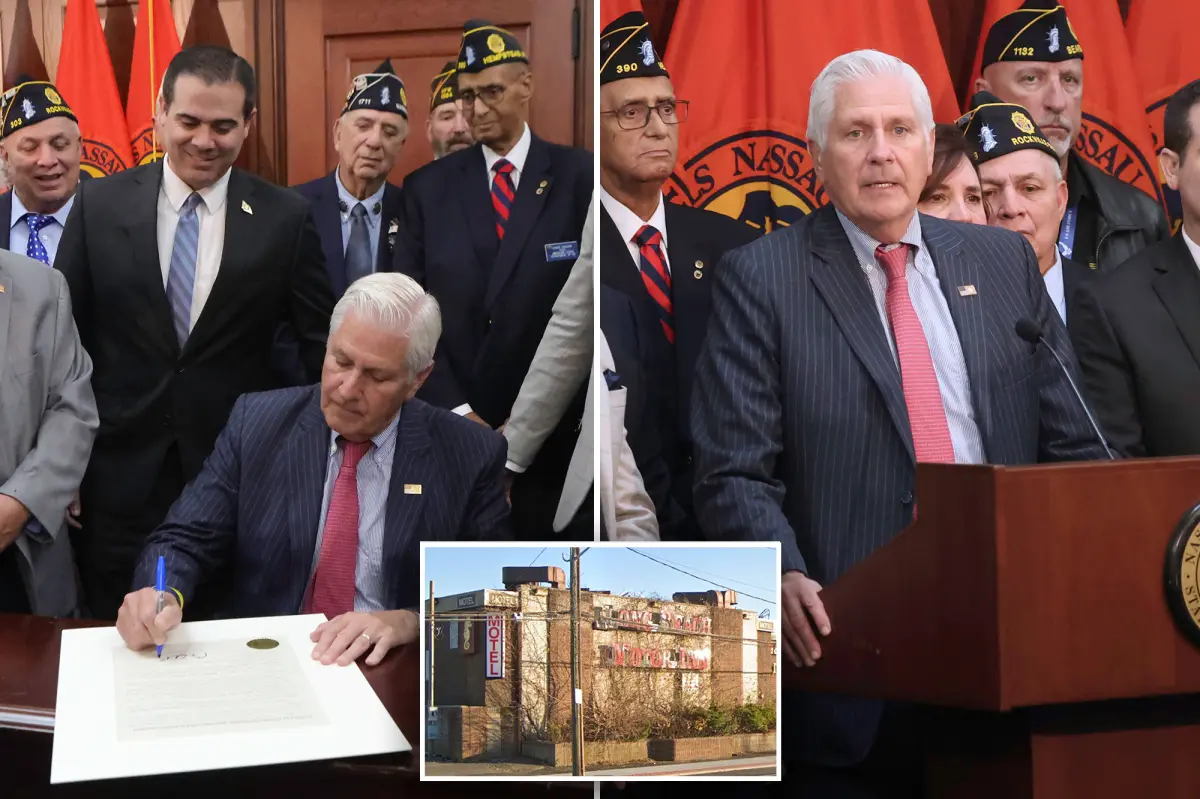 Nassau dona ex motel deteriorado para proyecto de 20 millones que alojará a veteranos en dificultades