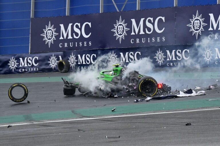 Vídeo F1 | Impresionante accidente de Bortoleto en la sprint de Brasil #F1 #FVDigital