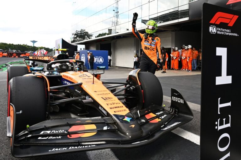 A Norris se le pone cara de campeón en Brasil F1; Verstappen, de pitlane al podio #F1 #FVDigital
