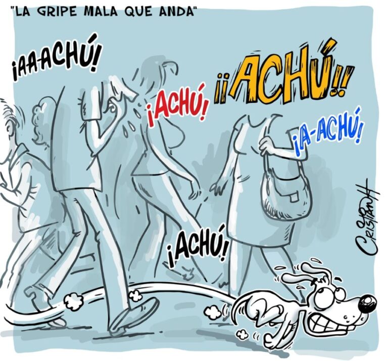 ‘La gripe mala que anda»   #FVDigital