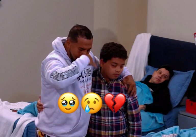 Luis Polonia se emociona al reencontrarse con su nieto en La Casa de Alofoke 2