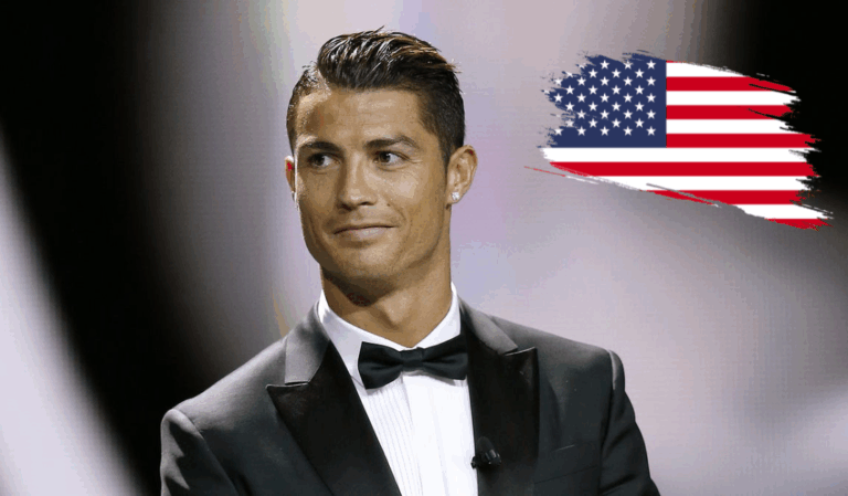 Cristiano Ronaldo aparece en la Casa Blanca en medio de visita oficial del príncipe saudí