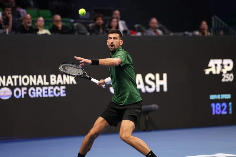 Djokovic conquista Atenas pero renuncia a las Finales ATP por lesión en el hombro #FVDigital