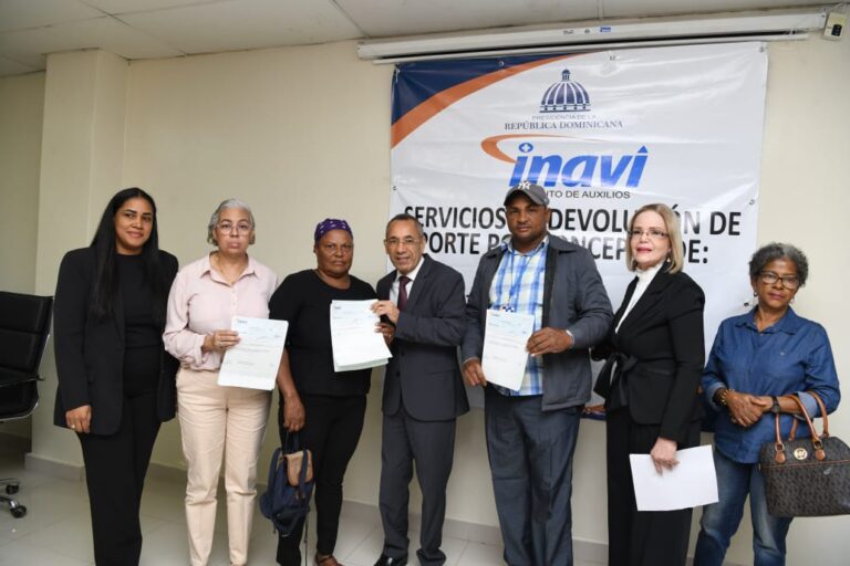 INAVI devuelve más de RD$2.5 millones a exservidores #FVDigital