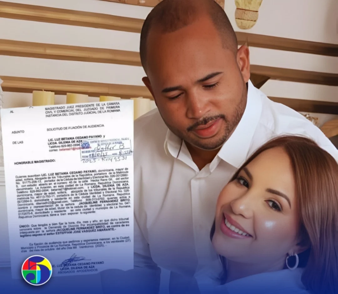 Trámite de divorcio de diputada de La Romana coincide con detención de su esposo