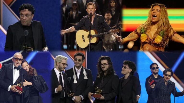 Principales ganadores que brillaron en los Latin Grammy 2025