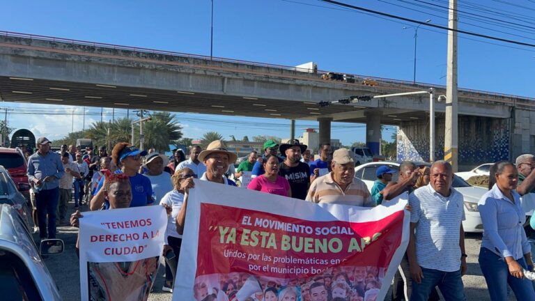 Protestan por ampliación de Avenida Ecológica en Boca Chica #FVDigital