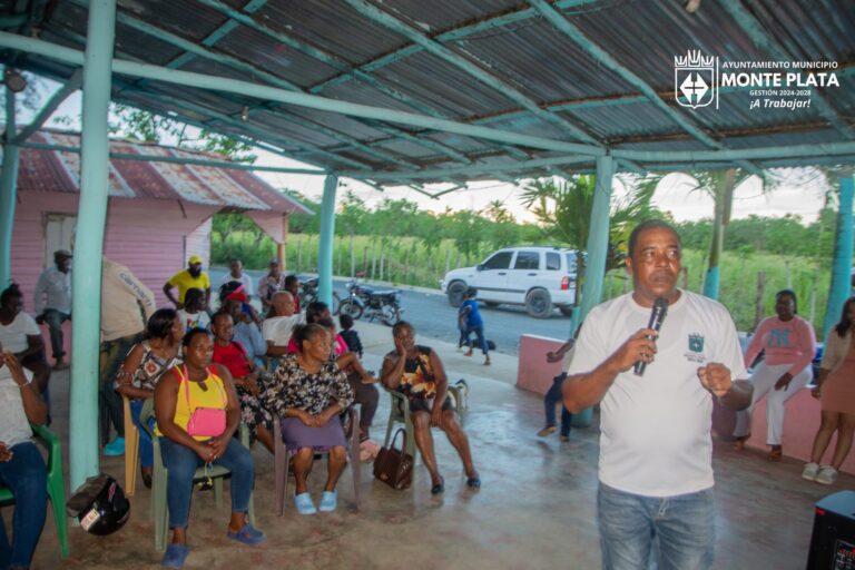 Monte Plata inicia asambleas comunitarias del Presupuesto Participativo 2026 en El Prado