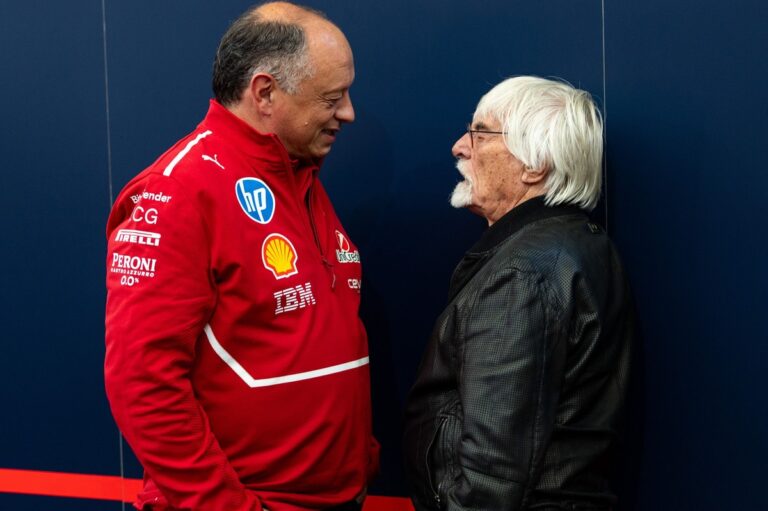 Ecclestone sugiere a Horner en Ferrari: “Allí reina el caos” #F1 #FVDigital