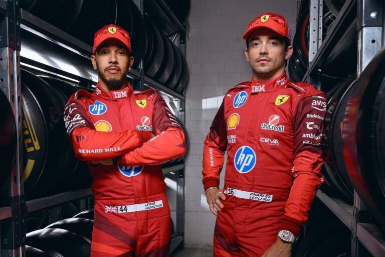 Ferrari presenta un nuevo mono para Las Vegas #F1 #FVDigital