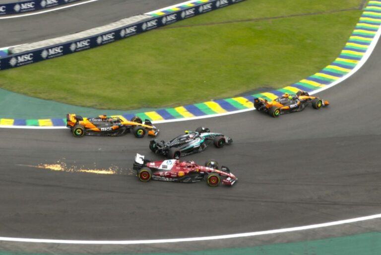 Por qué McLaren no defendió a Piastri tras la polémica sanción en Brasil, según Steiner #F1 #FVDigital