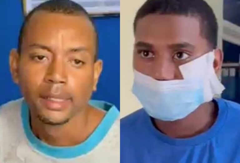 Arrestan a padre e hijo tras enfrentarse a machetazos (video) – #DeInteres   #FVDigital