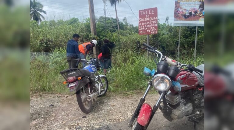 Investigación en curso tras colisión entre motociclista y autobús en Bayaguana