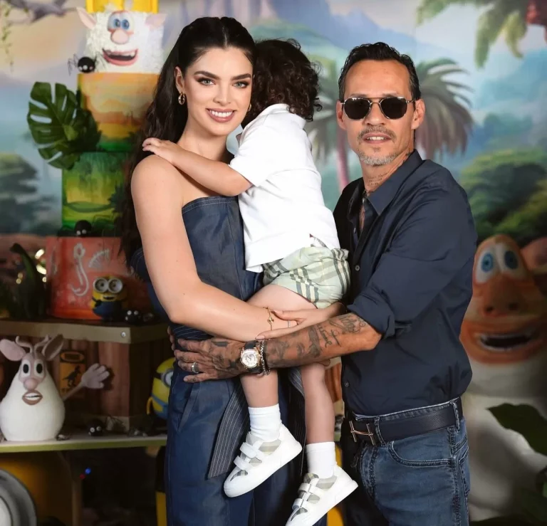 Nadia Ferreira y Marc Anthony anuncian que esperan una niña