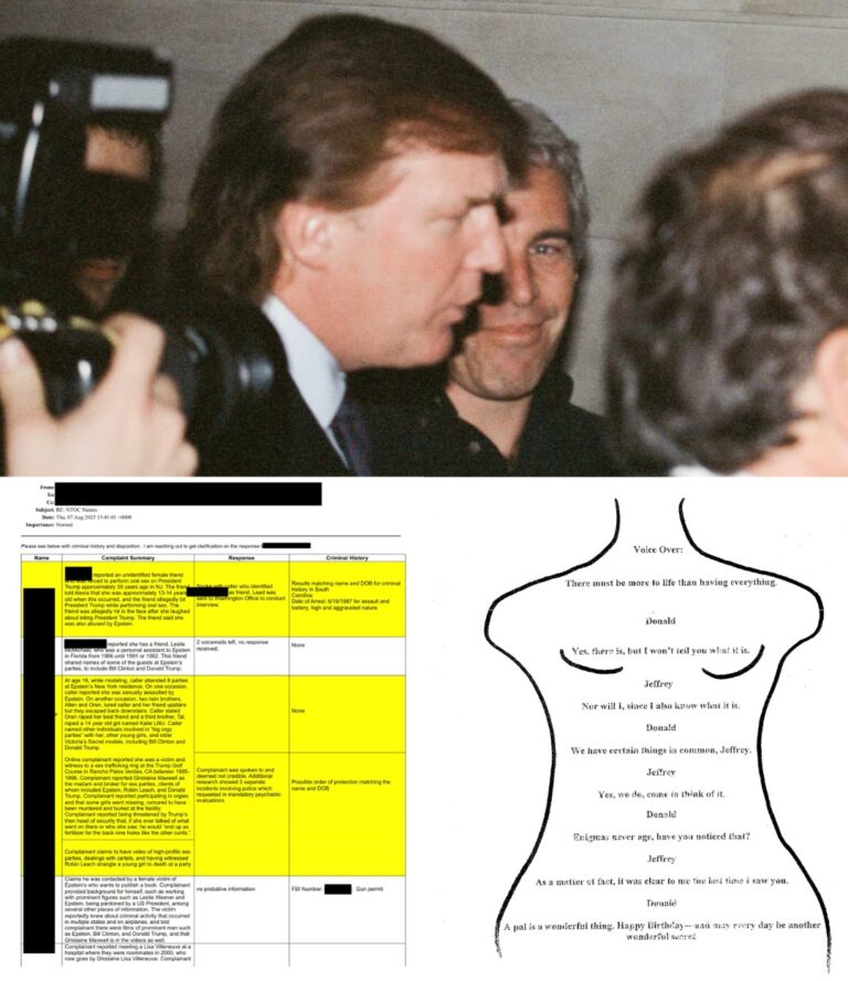 Periodistas revisan detalles de entrevistas del FBI a acusadora de Trump