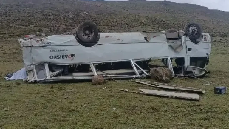 #Mundo:Nueve muertos y quince heridos tras despeñarse un bus colina abajo en Los Andes #FVDigital
