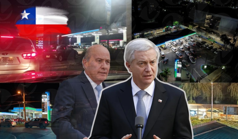 Con largas filas amanecieron las gasolineras en Chile tras anuncio del gobierno por alza en combustibles