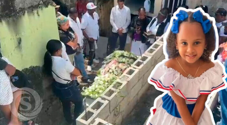 Despiden a la niña Milianny Linares tras trágico accidente doméstico en San Cristóbal