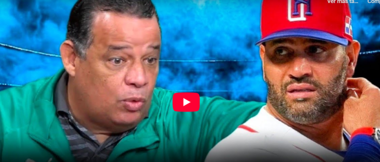 Luisín Jiménez critica decisiones de Albert Pujols en medio del debate sobre la selección dominicana