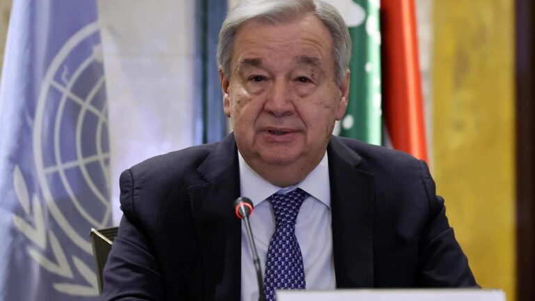 António Guterres aboga por frenar guerra en el Líbano