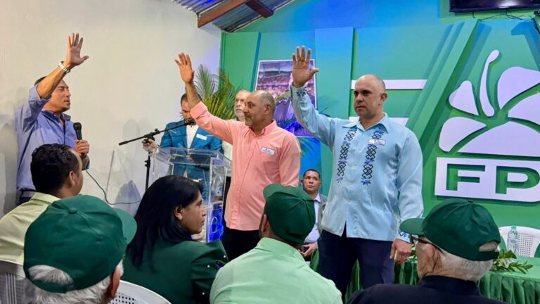 Fuerza del Pueblo juramenta dirigentes de otros partidos en Constanza #FVDigital