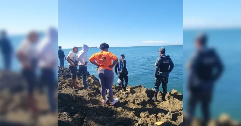 Recuperan cuerpo sin vida en aguas del mar Caribe en Santo Domingo Este