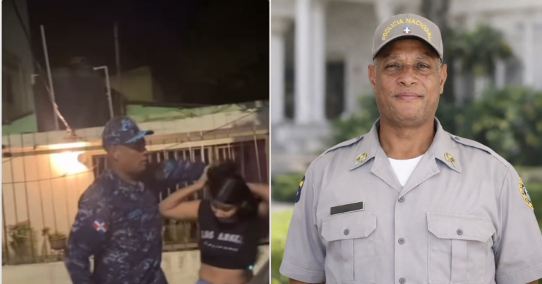 Policía suspende al coronel Fausto Madé tras agresión a joven en Los Mina