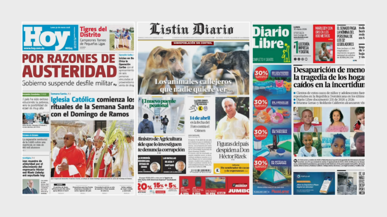 Resumen rápido de los periódicos dominicanos   #FVDigital