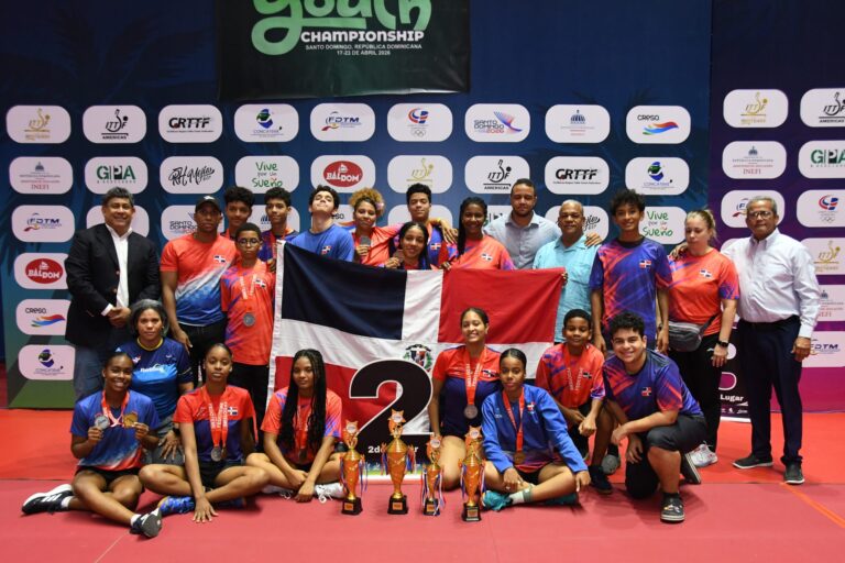RD, segundo lugar campeonato juvenil del Caribe Tenis de Mesa – #DeInteres   #FVDigital