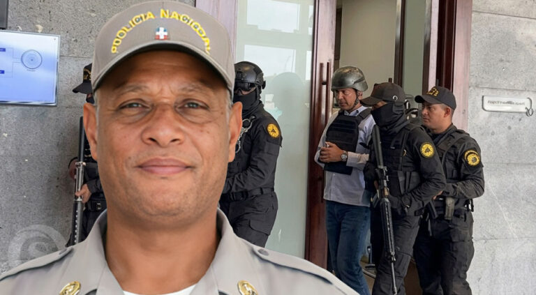 Coronel Francisco Madé Ramírez es trasladado a tribunal por denuncia